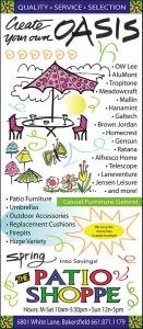 The Patio Shoppe ad