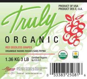 Truly Organic Red Grape